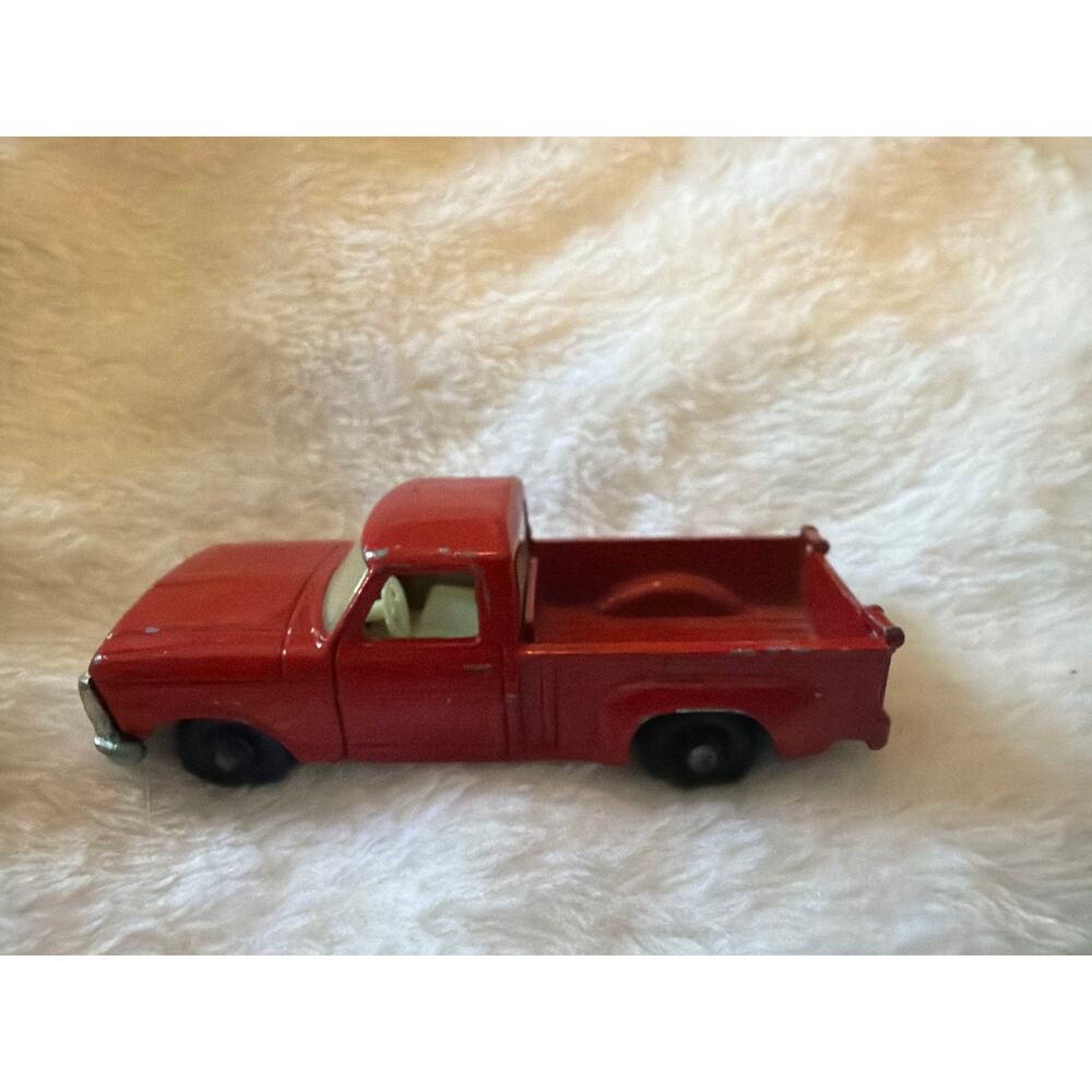 Vintage Matchbox #6 Red Ford Pick Up Truck Toy Made In England By Lesney
